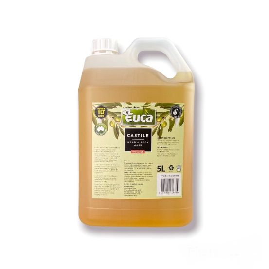 Castle Organic Liquid Soap - Unscented - 5L - made in Melbourne