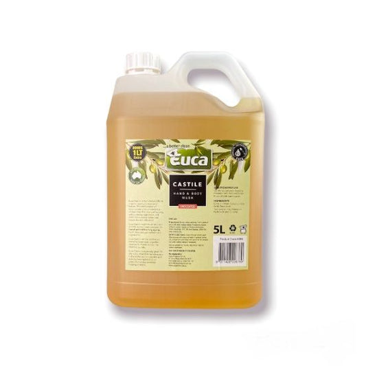 Castle Organic Liquid Soap - Unscented - 5L - made in Melbourne