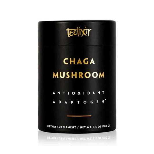 Chaga Mushroom Certified Organic Dual Extract | packaged in Melbourne