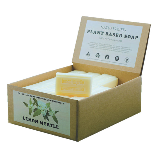 Plant Based Soap Lemon Myrtle 100g - Made in Australia