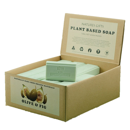 Plant Based Soap Olive & Fig 100g - Made in Australia