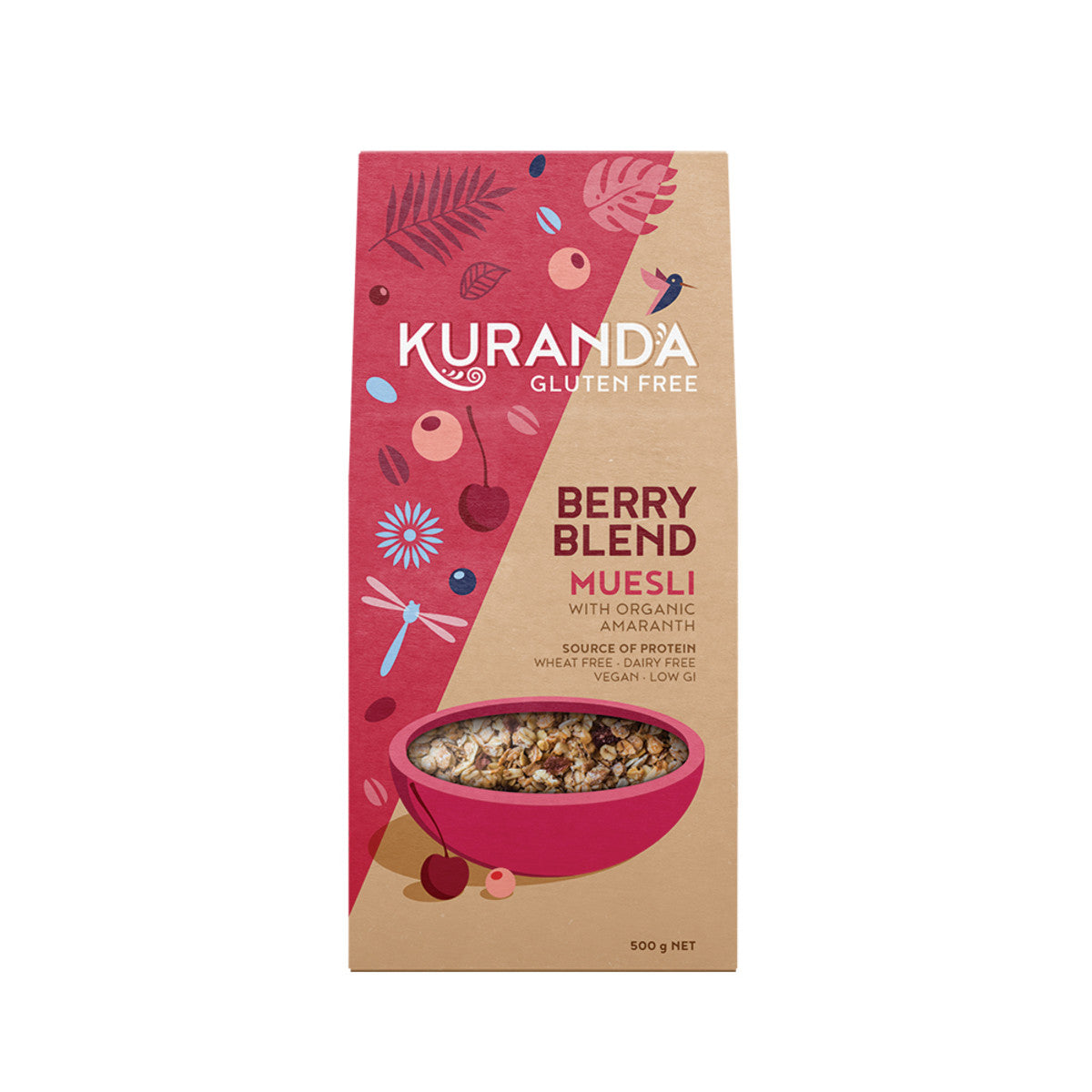 Gluten Free Muesli Berry Blend 500g | made in Australia