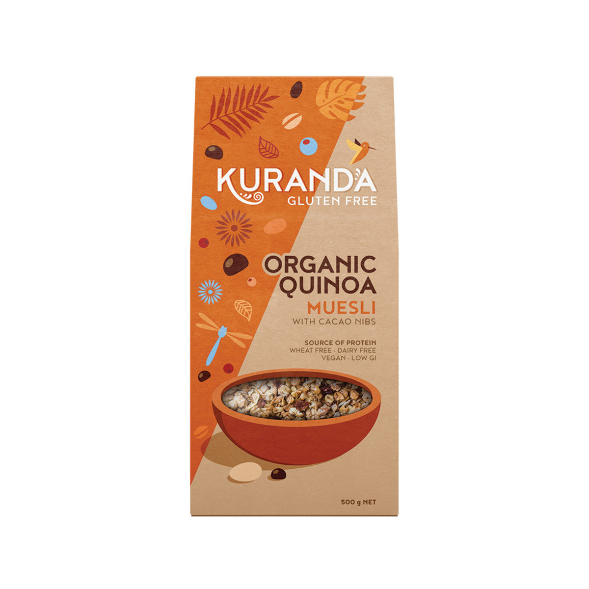 Gluten Free Muesli Organic Quinoa 500g | made in Australia