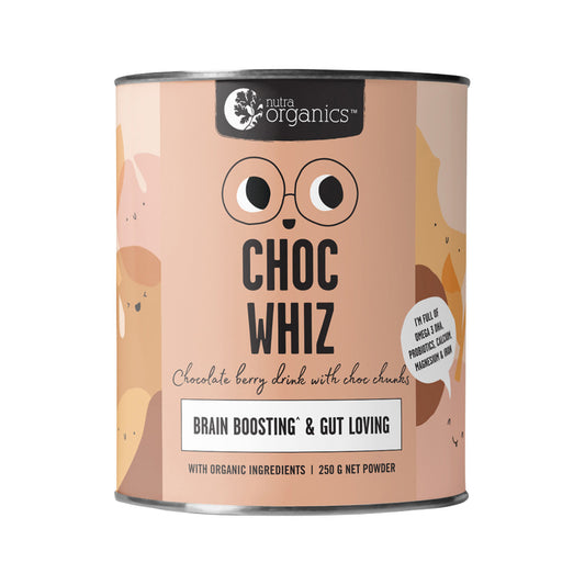 Organic Choc Whiz (Brain Boosting & Gut Loving) 250g | made in Australia