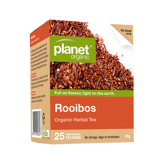 Planet Organic Organic Rooibos Herbal Tea x 25 Tea Bags