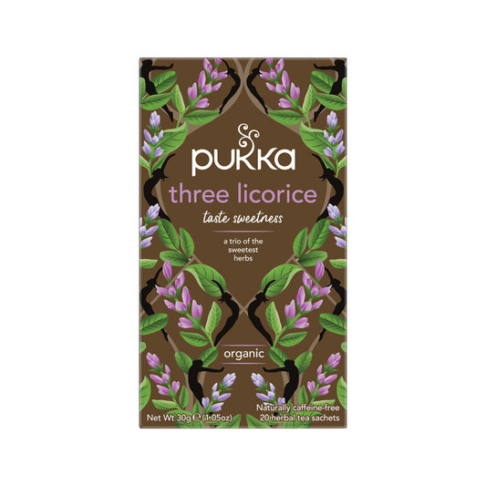 Pukka Organic Three Licorice x 20 Tea Bags