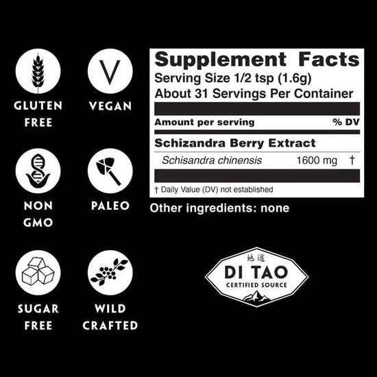 Schizandra Berry Extract | packaged in Melbourne