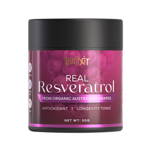 Teelixir Real Resveratrol From Organic Australian Grapes 50g