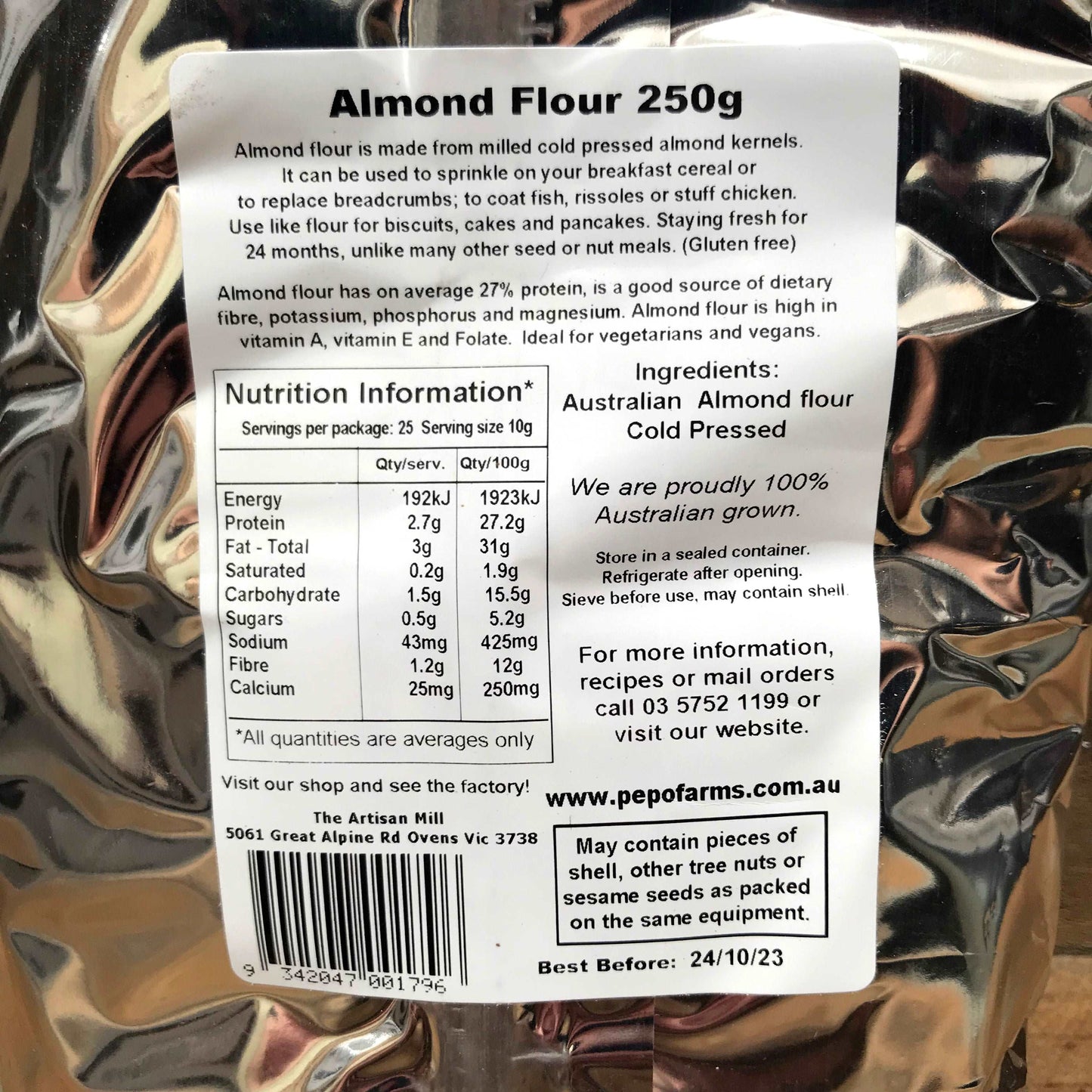 Almond Flour - 100% Australian