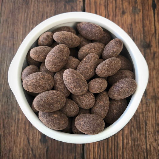 Dark Chocolate Coated Almonds - made in Melbourne