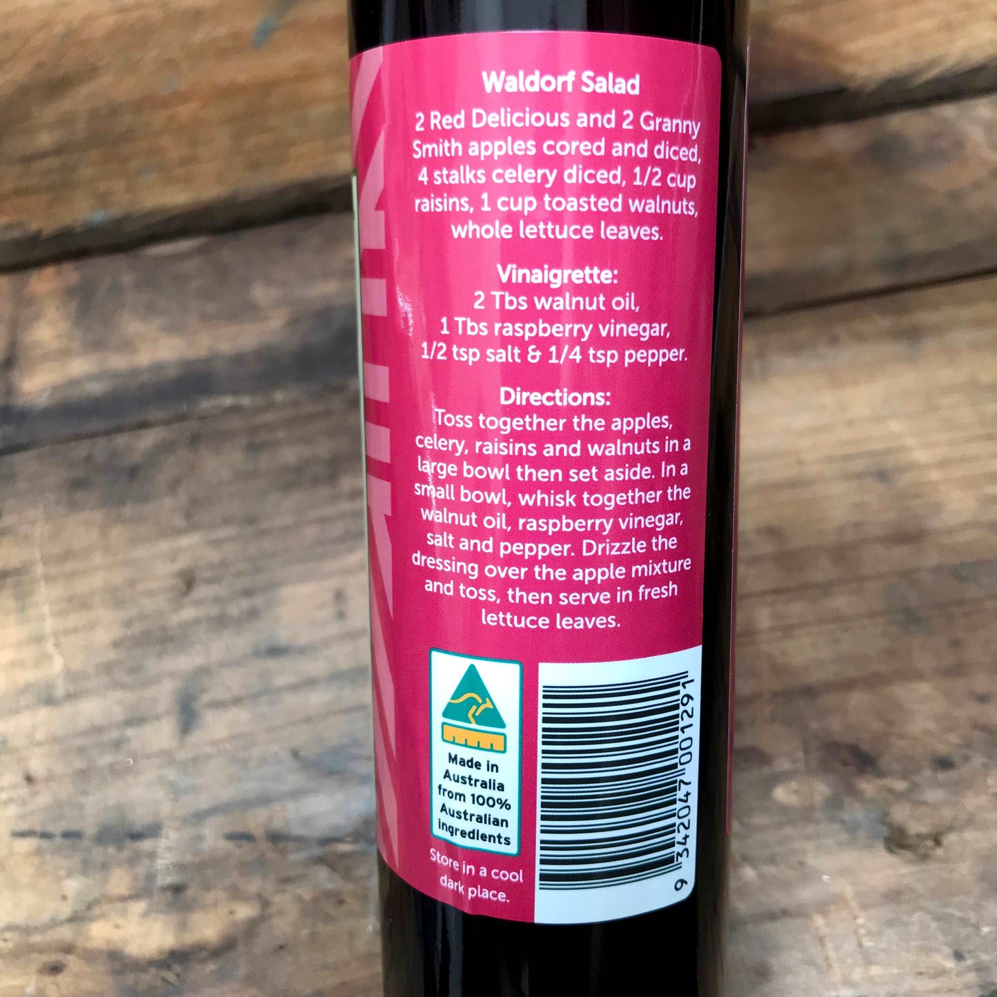 Raspberry Vinegar - 100% Australian